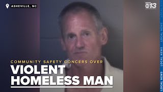 Community outcry over local homeless man's alleged repeated threats and violent behavior by WLOS News 13 380 views 8 days ago 2 minutes, 44 seconds
