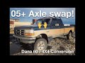 05+ Axle Swap Update! 4x4 Conversion Complete!