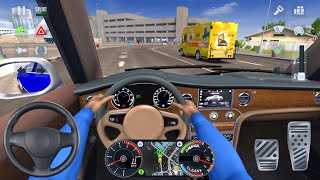 TAXI SIM 2020 NEW UPDATE | BENTLEY MULSANNE UBER DRIVING | ANDROID GAMEPLAY #96 | LEVEL 31 | JUTT42 screenshot 3