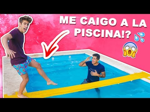 ¿PUEDO CRUZAR UNA PISCINA CON UN PUENTE DE CINTA AMERICANA?