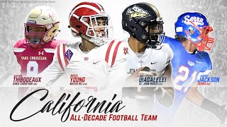 A look at the first team selections on california all-decade squad.
subscribe to maxpreps channel here: http://t.maxpreps.com/2hxst37
watch entertain...