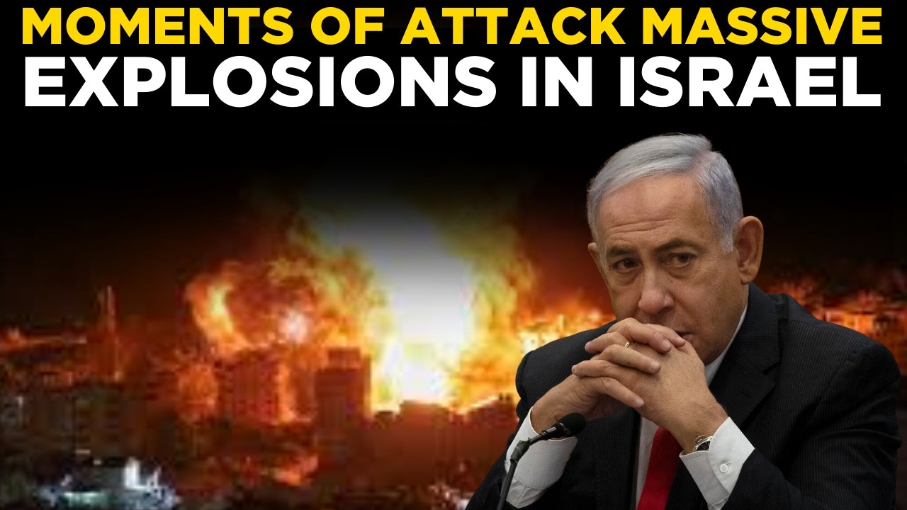 Iran Strikes Israel LIVE: Fresh Explosions In Tel Aviv After Tehran's Brutal Missile Barrage