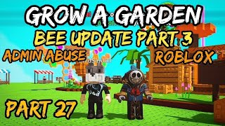 INSANE Weather + RARE Seeds?! Admin Event | Grow a Garden Roblox Part 27