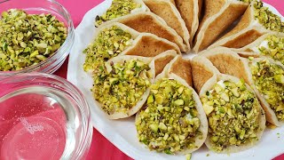 طريقة تحضير قطايف عصافيري بالقشطة Best Katayef Assafiri with Kashta Recipe