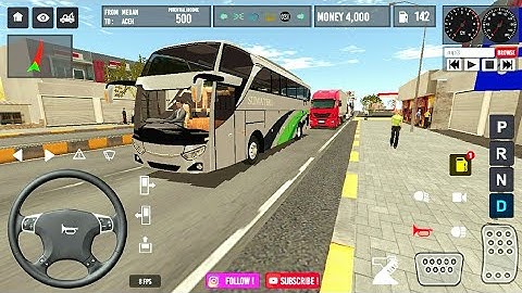 IDBS Bus Simulator Lintas Sumatera Jambi - Bengkulu | Simulator Android Gameplay