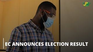 Electoral Commission announces Election Results