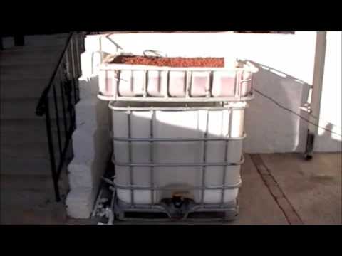 20090129 Aquaponics Backyard Build - IBC