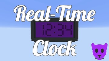 A Real-Time Clock in Minecraft