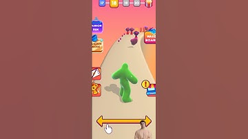 Blob Runner 3D Game Play Mobile 😝 #gameplay #blobrunner3d #running #3dgames #ipad