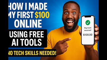 How I Made My First $100 Online Using FREE AI Tools (No Tech Skills Needed!)