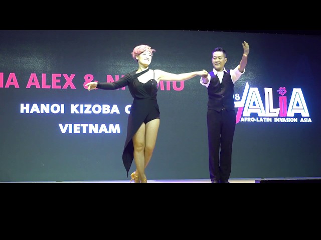 ALIA 2018: Alex u0026 Nhi Miu Kizomba Performance class=