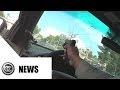 Las Vegas police officer shoots through own window during chase