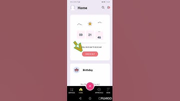 Steps to check-out for working day in zoho People #zohopeople #zohopartner #tutorial