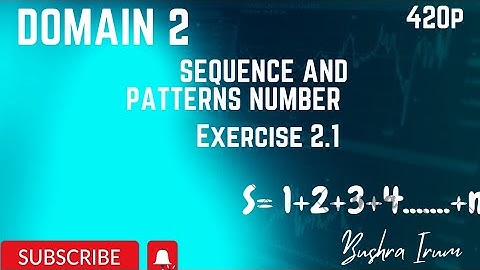 Number Sequence and Patterns|| Exercise 2.1 complete || class 8th Math || #newsyllabus2022_23