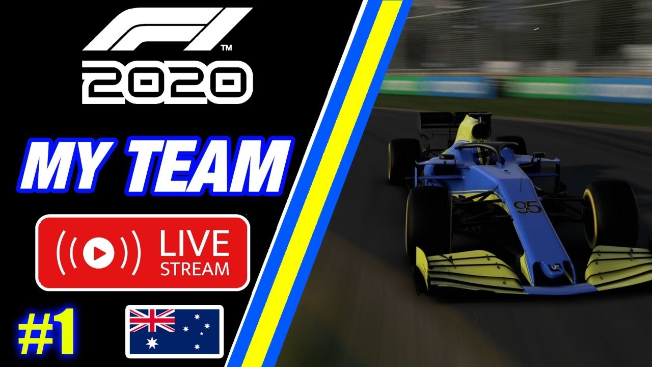 F1 2020 MY TEAM CAREER Part 1: The Journey Begins in F1 for our 'Create A Team' Career Mode!