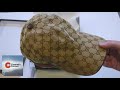 Gucci Monogram Brown Baseball Cap Unboxing