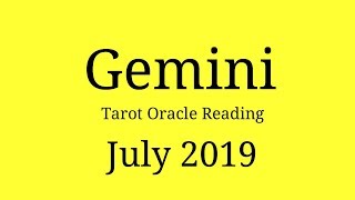 This video is for Gemini sun, moon venus and rising for July 2019