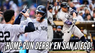 YANKEES DA HOME RUN DERBY CON AARON JUDGE, JUAN SOTO Y STANTON