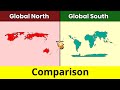 Global north vs global south  global south vs global north  comparison  data duck