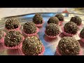 brigadeiros saudável, sem fogão, sem açúcar sem lactose.
