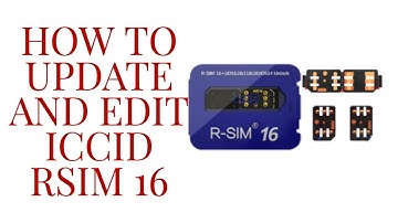 How to Put And Edit ICCID In GPP RSIM 16