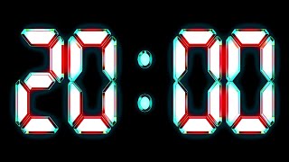 20 Second Countdown Timer With Milliseconds 20 Seconds Countdown Timer With All Seconds Beep