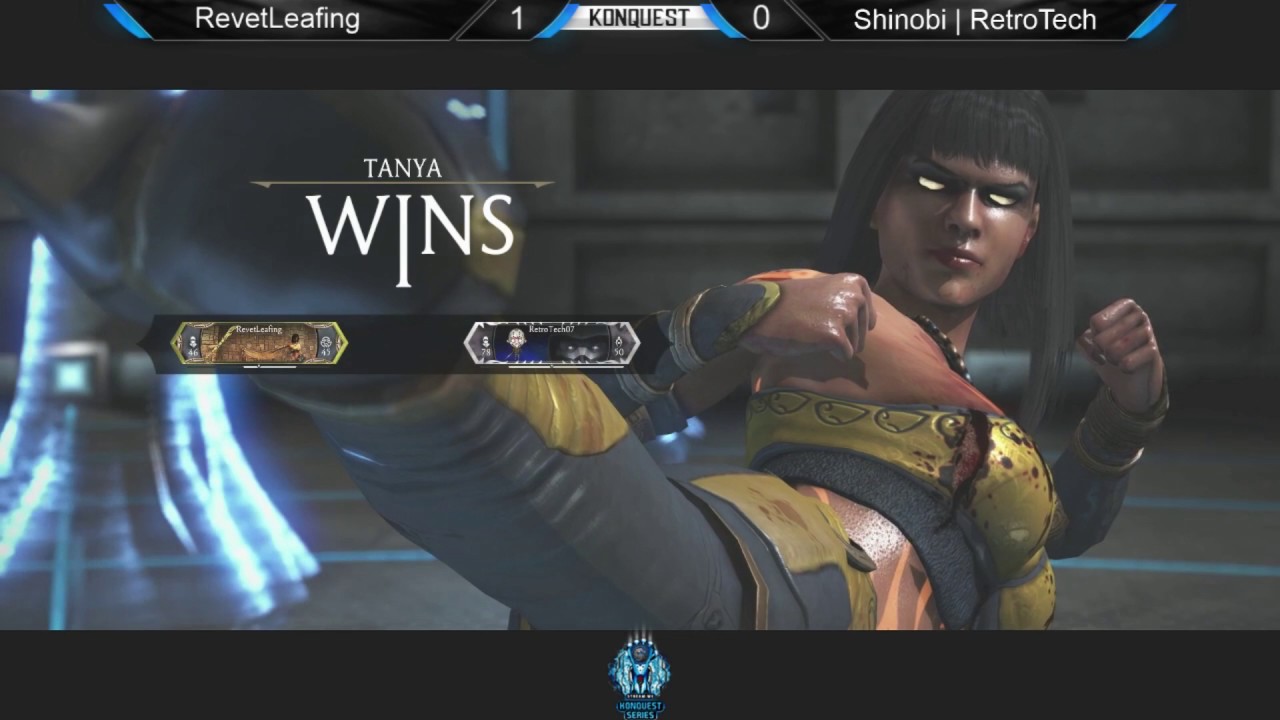 Revetleafing vs Sinobi RetroTech Konquest Series MKX Tournament Week 9 Stream Me