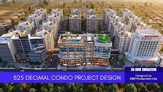 Condominium project 3d design planning and animation | KBN Production Ltd.