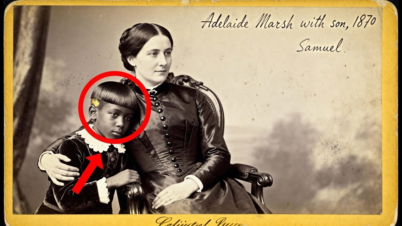 This 1870 Portrait of a Mother and Son Looks Tender Until You Notice the Boy’s Hair