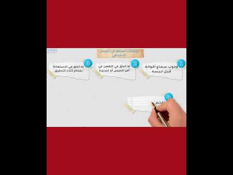 ضمانات المتهم أثناء الحبس الاحتياطي