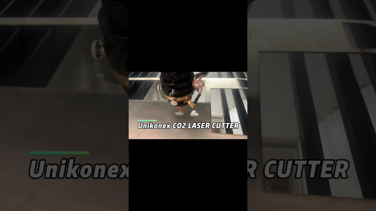 Co2 laser cut metal 
