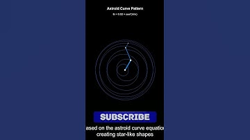 Watch how this Simple Line Draws a Astroid Curve Pattern  #fractal #asmr