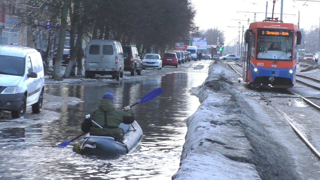 Рыбалка с каяка в луже в Коломне!