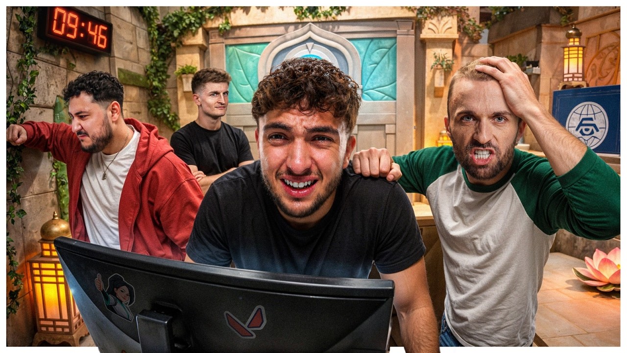 5 JOURS ENFERMÉS POUR ÊTRE LES MEILLEURS... (avec Squeezie, Gotaga, Jbzz...)