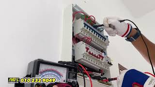Insulation test untuk check leakage antara Live   Neutral   Earth | Ujian Penebatan