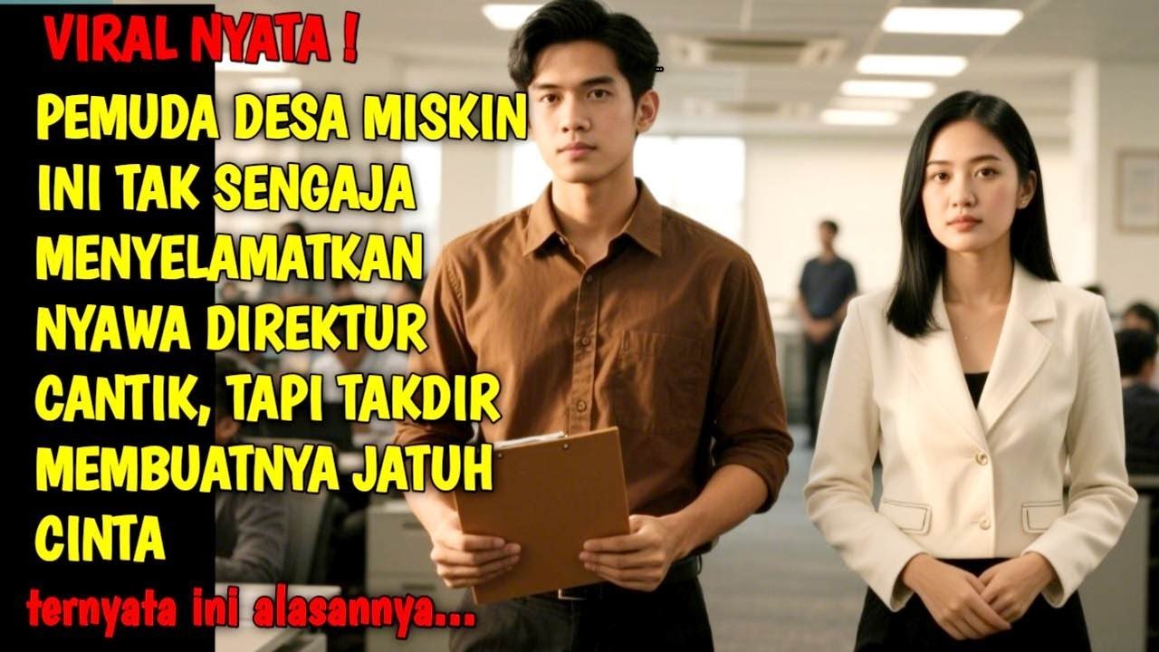 KISAH NYATA | VIRAL ! PEMUDA DESA MISKIN MENYELAMATKAN NYAWA DIREKTUR CANTIK NAMUN TAKDIR MEMBUATNYA