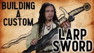 Building a flamberge LARP sword