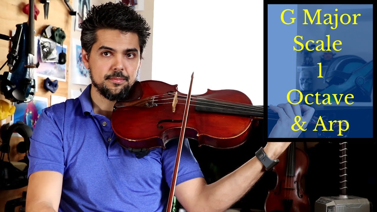 PRACTICE your G Major 1 octave scale and arpeggio - YouTube