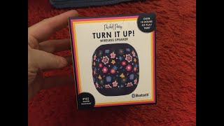 Walmart Clearance Packed Party Turn it up Bluetooth Wireless Round Speaker