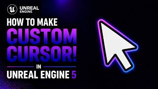 How to Set a Custom Cursor 🎯 in Unreal Engine 5 &amp; 4 | 🪐 Galactic Games