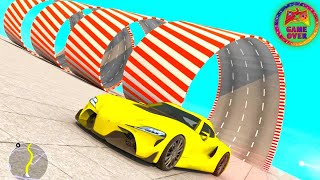 ألعاب السيارات المنحدرة ثلاثية الأبعاد - لعبة محاكاة قيادة السيارات للاندرويد screenshot 5