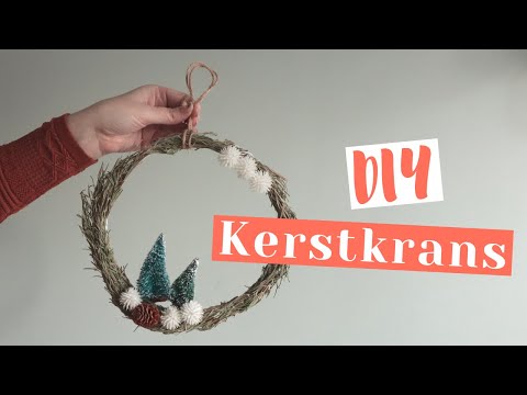 Video: Hoe Maak Je Een DIY Kerstkrans