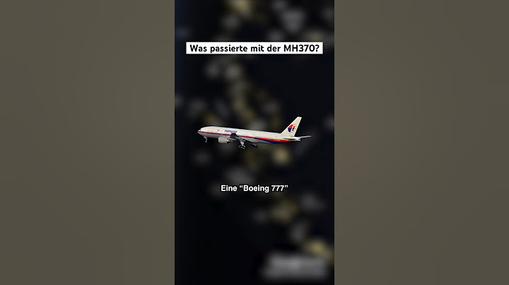 Was passierte mit dem Flugzeug MH370?