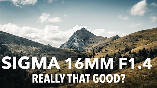 Sigma 16mm 1.4 Review - The best prime lens for filmmaking? Sony A6000 A6100 A6400 A6600