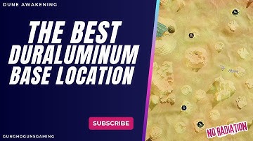 Dune Awakening 2025: BEST Base for Duraluminum!! NO Radiation, tons of Crystals!