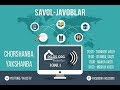 LIVE: Savol-javoblar (01.11.2017)