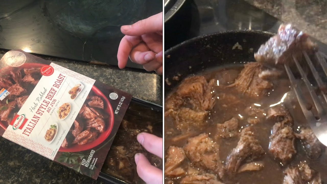 (REVIEW) Italian style beef roast (hormel)