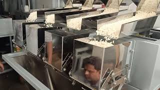 Puffed rice packing machine