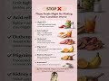 Stop ❌ These Foods Might Be Making Your Condition Worse