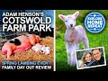 Adam hensons cotswold farm park  family day out review  spring lambing  uk travel vlog